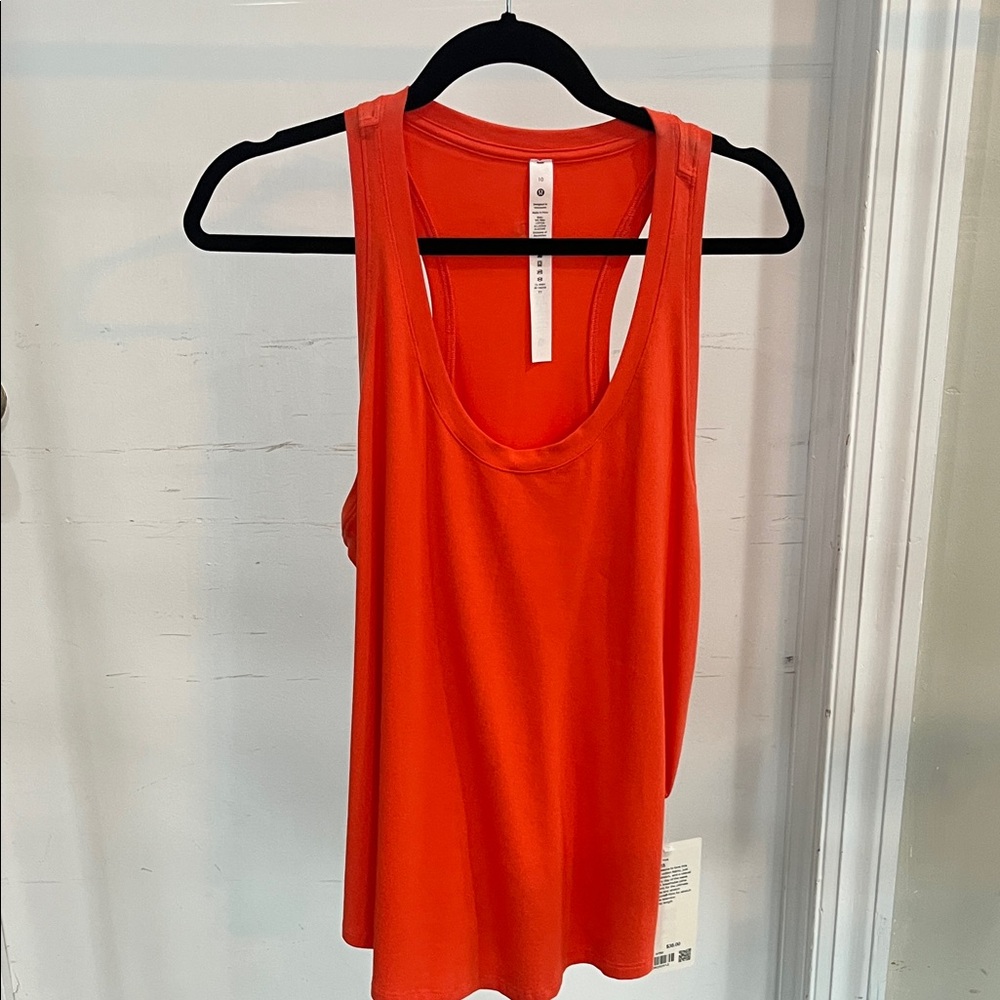 lululemon athletica Bright Red Tank Top